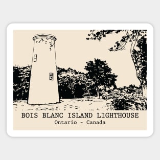 Bois Blanc Island Lighthouse - Ontario Magnet